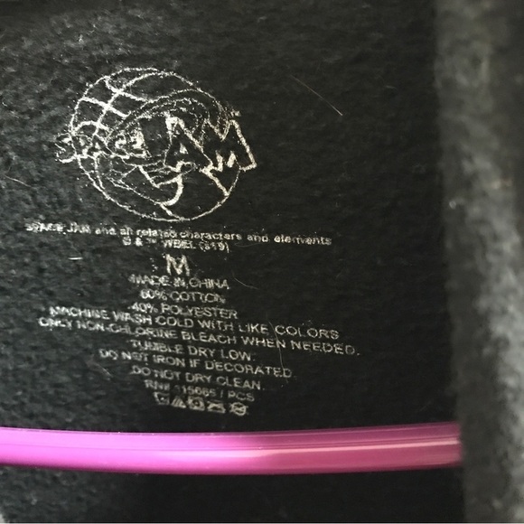 Space jam men’s tune squad graphic back hoodie sweater size Medium - Picture 8 of 8